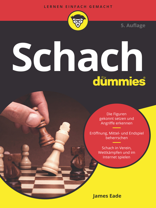 Title details for Schach für Dummies by James Eade - Available